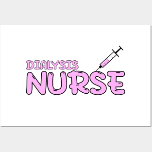 Dialysis Nurse Pink Posters and Art